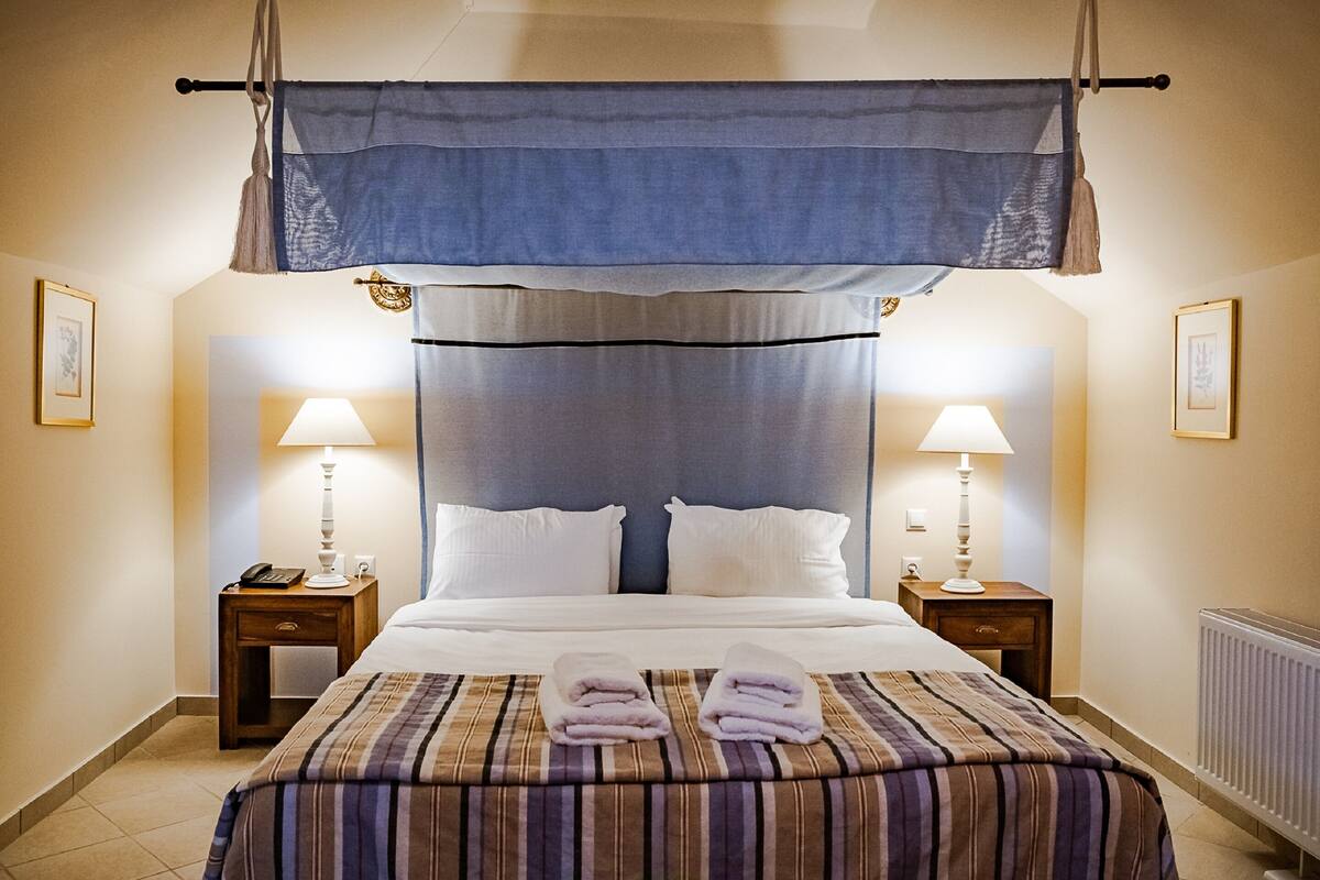 Gác Superior, sân hiên | Bộ trải giường bằng vải Frette của Ý, bộ đồ giường cao cấp