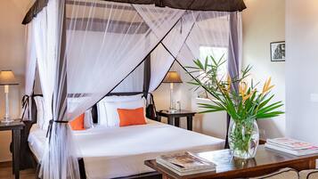 Appartement | Luxe beddengoed, een minibar met enkele gratis items