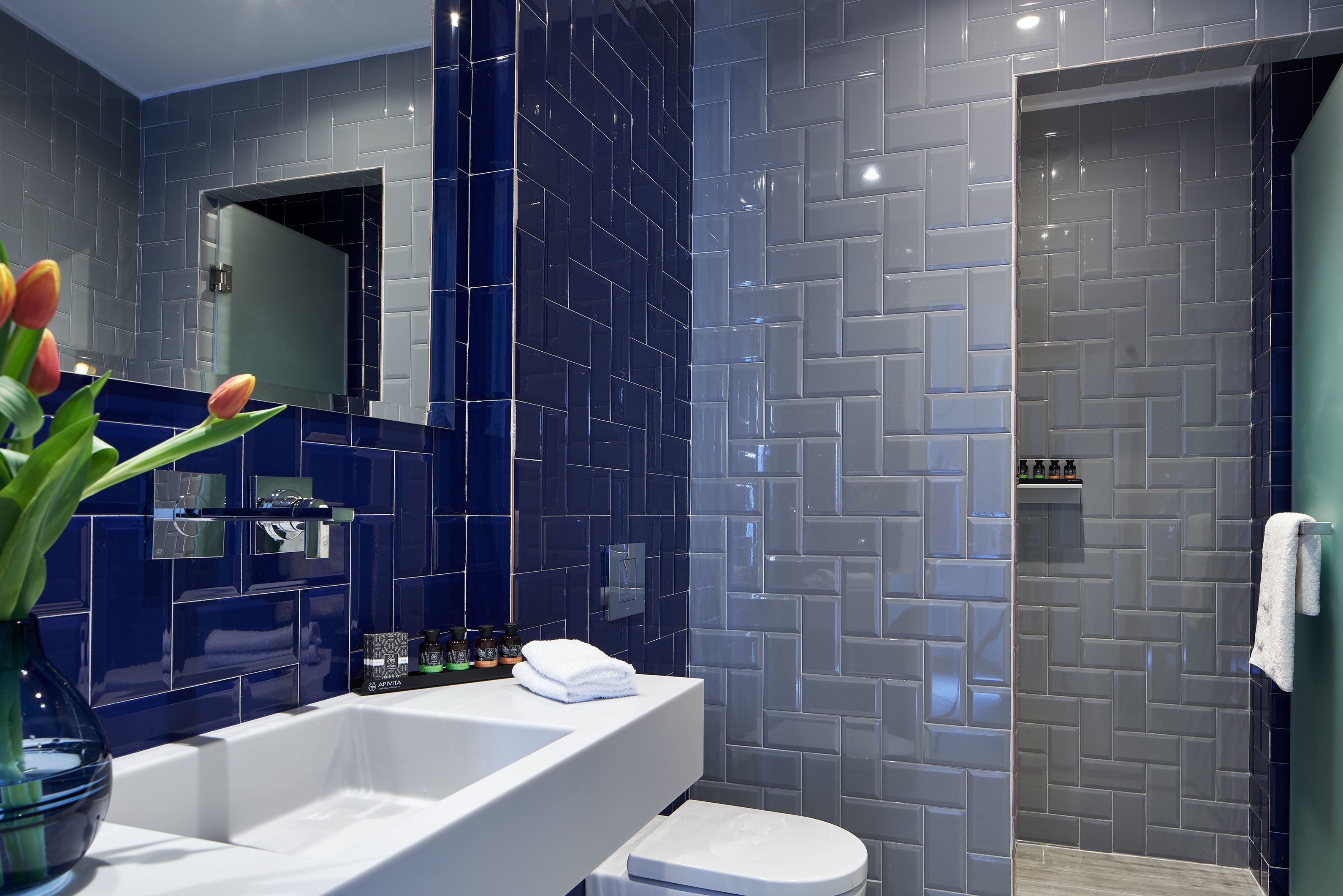 superior suite, balcony | bathroom | shower, rainfall showerhead, free toiletries, hair dryer