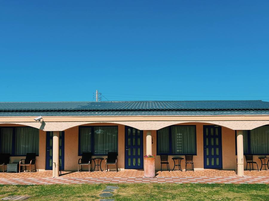 Fachada da propriedade