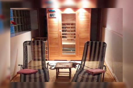 Sala de fitness. Hotel Haus Erlen