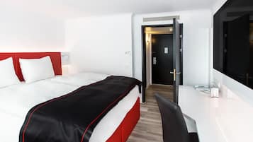 1 yatak odası, ücretsiz minibar ürünleri, odada kasa, masa
