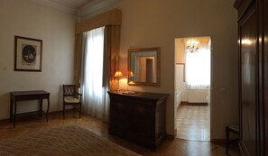 Apartment, 3 Bedrooms, City View | Living area | Flat-screen TV - Oriuolo Giotto (Florence)