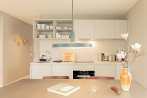 Private kitchen - OSTKÜSTE - Nadler Hof Design Apartments (Heringsdorf)