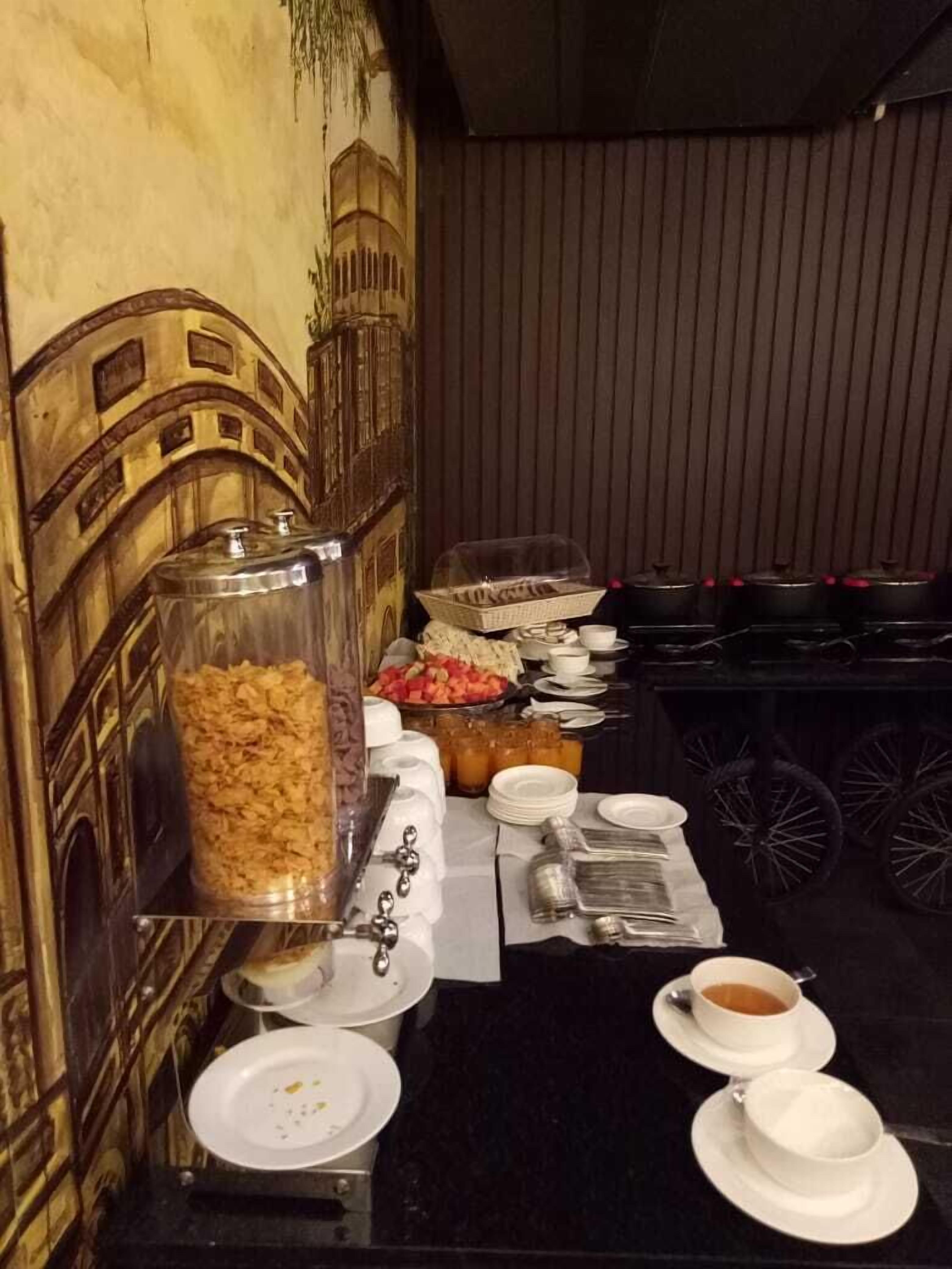 daily buffet breakfast (inr 270 per person)