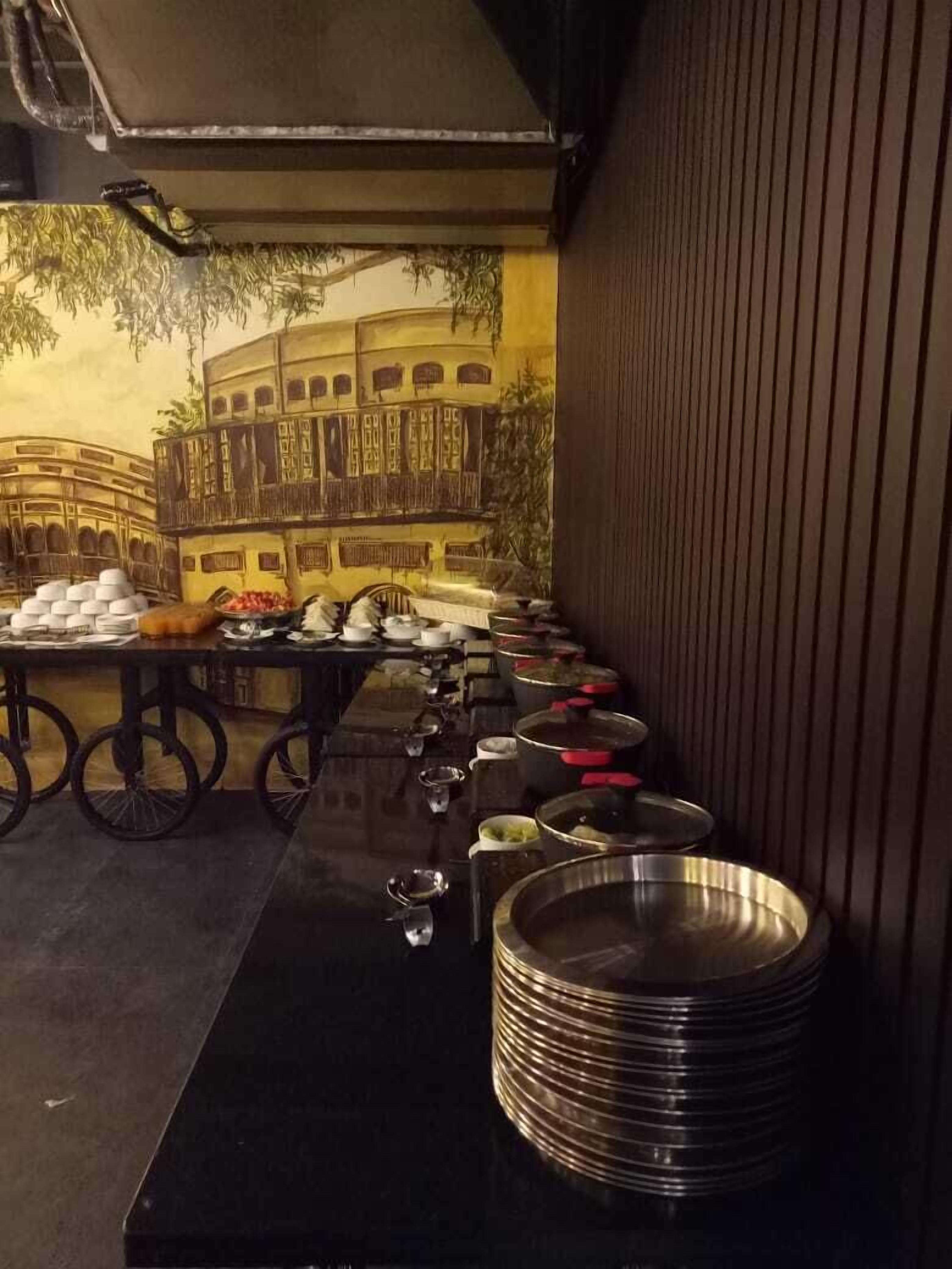 daily buffet breakfast (inr 270 per person)