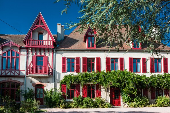 Façade de l’hébergement