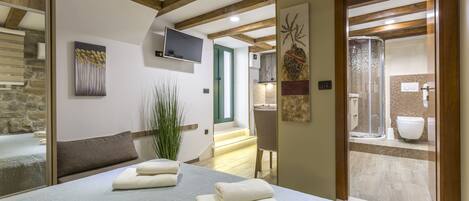 华丽开间 | 起居区 | 平板电视