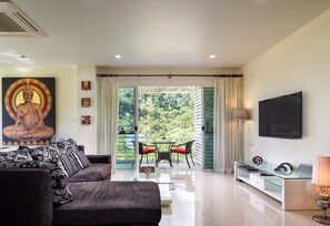 3 Bedrooms Apartment | Living room - Royal Kamala by Rents In Phuket (Kamala)