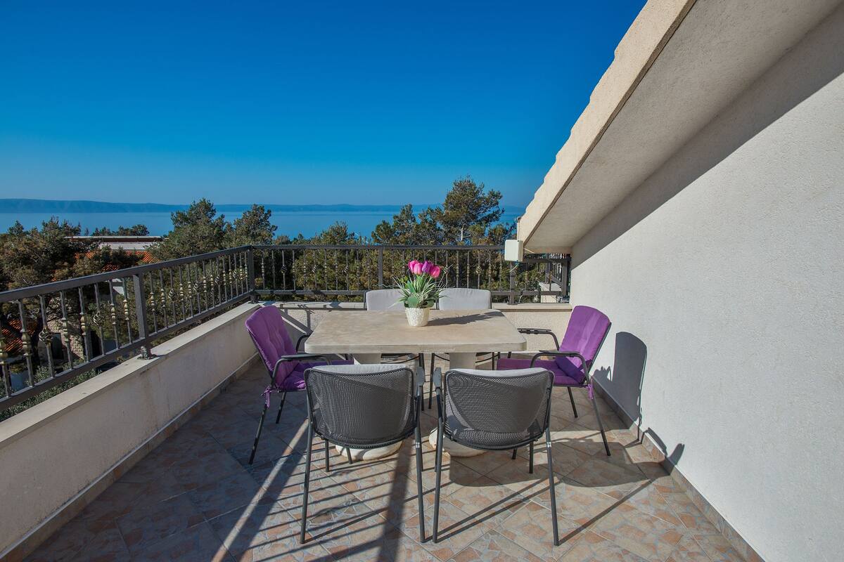 Apartment, Sea View (Top View) | Balcony