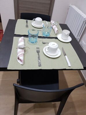 Daily buffet breakfast (EUR 4.00 per person)