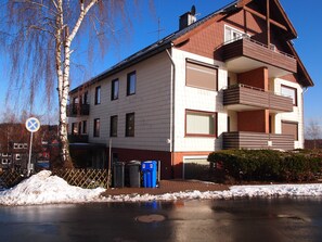 Façade de l’hébergement