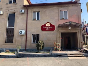 Façade de l’hébergement