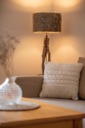 Familienstudio, Balkon, Bergblick | Wohnbereich
