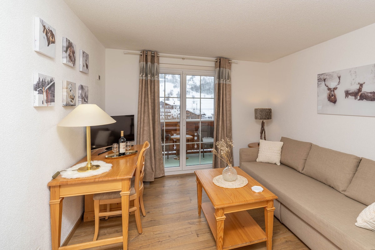 Family Quadruple Room, Balcony, Mountain View | In-room safe, individually decorated, desk, laptop workspace