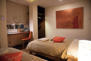 Phòng tiện nghi đơn giản | 1 phòng ngủ, bộ đồ giường kháng dị ứng, nệm Select Comfort 