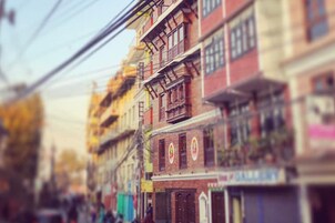 Fachada de la propiedad