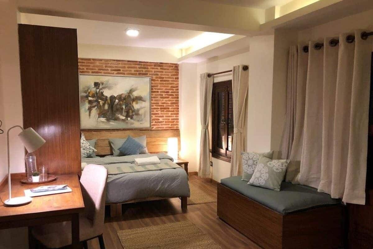 1 phòng ngủ, bộ đồ giường kháng dị ứng, nệm Select Comfort