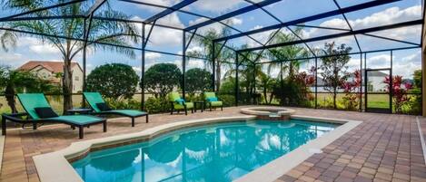 House, Multiple Beds (Fantastic 7 Bed 6 Bath Spa Pool Highe) | Pool | Outdoor pool