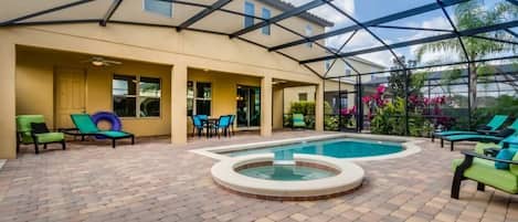 House, Multiple Beds (Fantastic 7 Bed 6 Bath Spa Pool Highe) | Pool | Outdoor pool