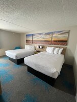 Deluxe Double Room, 2 Queen Beds | Down comforters, individually decorated, individually furnished, desk
