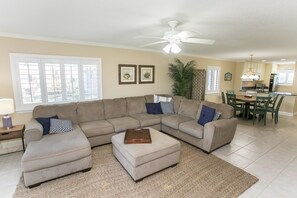 Apartment, Multiple Beds (Sea Haven 419) | Living area - SEA Haven 419 [3/2.5] Free Activities! & Oceanview Wifi Pool (St. Augustine)