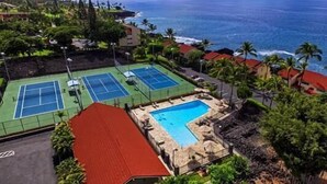 Condo, 1 King Bed, Ocean View (Keauhou Kona Surf and Racquet Club To) | Outdoor pool