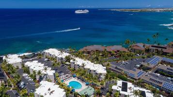 Condo, 1 Queen Bed with Sofa bed (Alii Villas#340 Top floor with Ocean ) | Aerial view