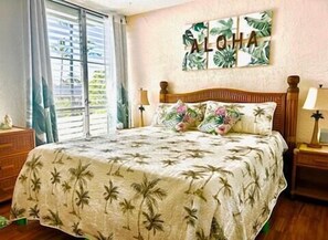 Condo, 1 grand lit et 1 canapé-lit (Alii Villas#340 Top floor with Ocean ) | 1 chambre