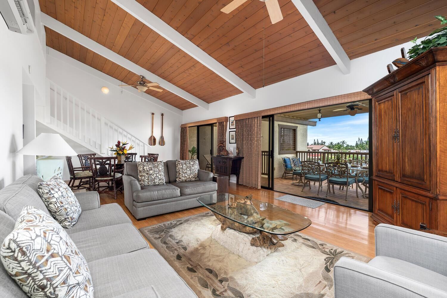 Condo, Multiple Beds (Kona Coast Resort at Keauhou Gardens ) | Living area