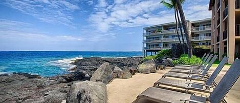 콘도, 킹사이즈침대 1개 및 소파베드 (Kona Makai 3-302) | 숙박 시설 구내