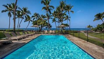 Condo, 1 King Bed (Kona Isle E23) | Pool | Outdoor pool