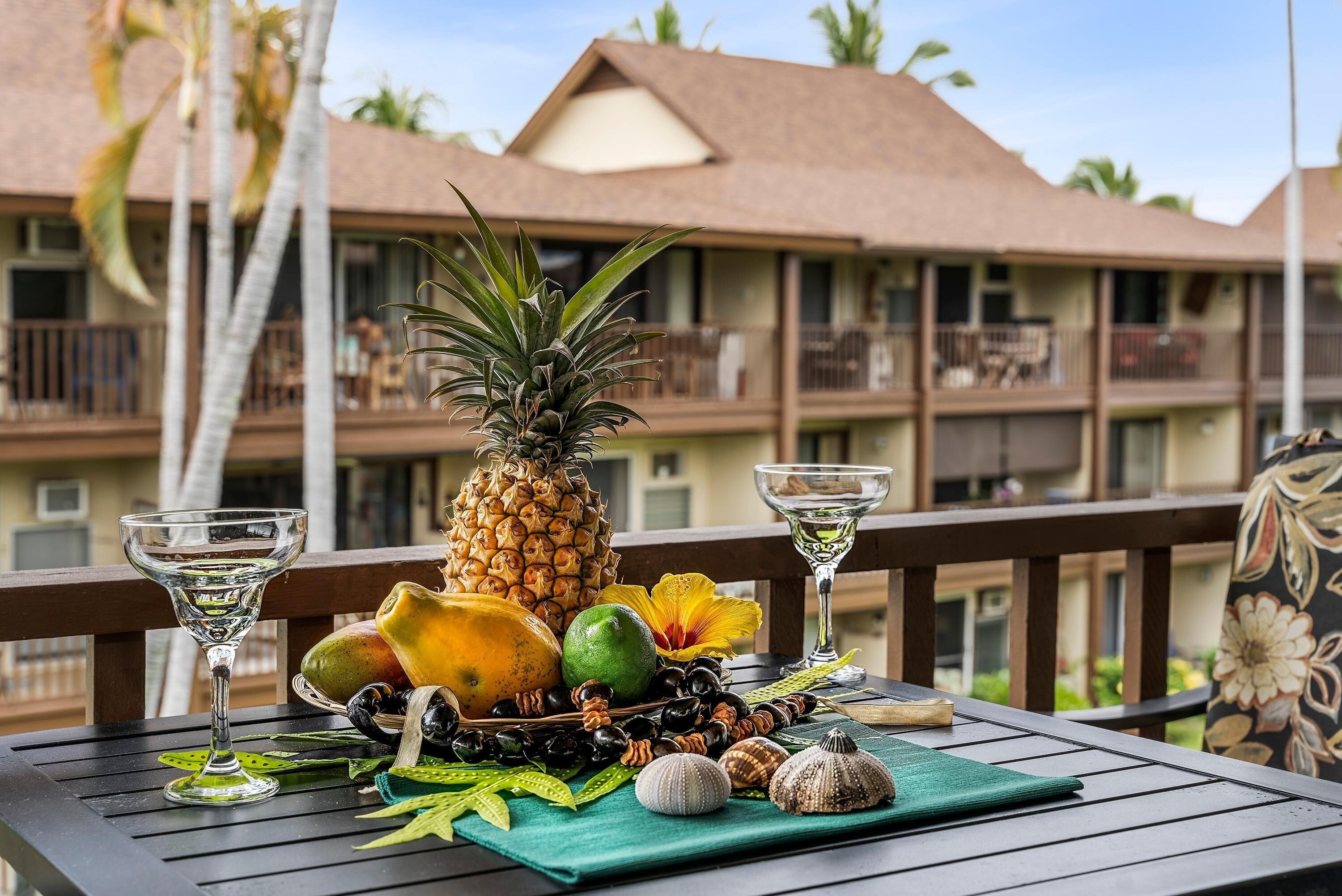 Condo, 1 Queen Bed with Sofa bed (Kona Isle B31) | Outdoor dining