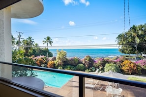 คอนโด, หลายเตียง (Holualoa Bay Villas#106) | ระเบียง