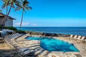 Condo, Multiple Beds (Sea Village 3-317) | Outdoor pool | Outdoor pool, a heated pool - Sea Village 3-317 (Kailua-Kona)