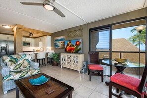 Condo, 1 Queen Bed with Sofa bed (Kona Pacific B409) | Living area - Kona Pacific B409 (Kailua-Kona)