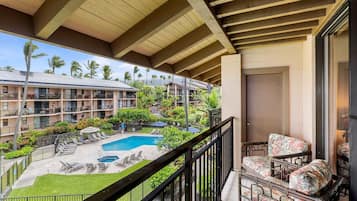 Apartamento, 1 cama de matrimonio grande con sofá cama (Kona Makai 1-301) | Jardines del alojamiento