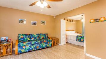 Kondominium, 1 Tempat Tidur King dengan tempat tidur Sofa (Kona Shores#130) | Interior