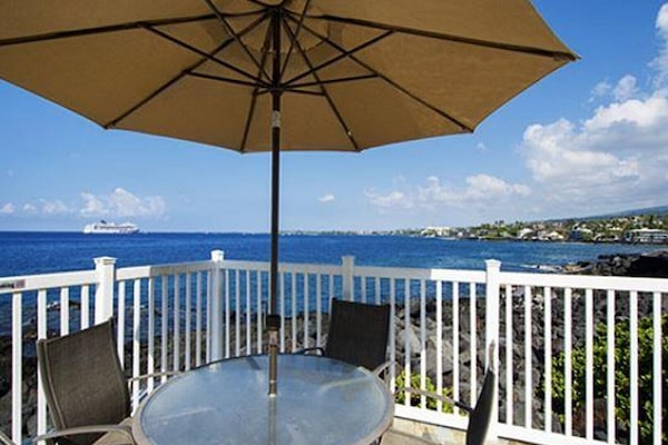 Condo, 1 King Bed with Sofa bed (Kona Shores#130) | Outdoor dining