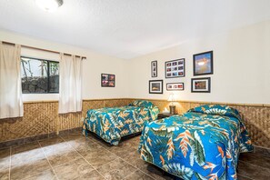 ハウス ベッド (複数台) (Mahuahua Hale) | 4 室のベッドルーム、高級寝具