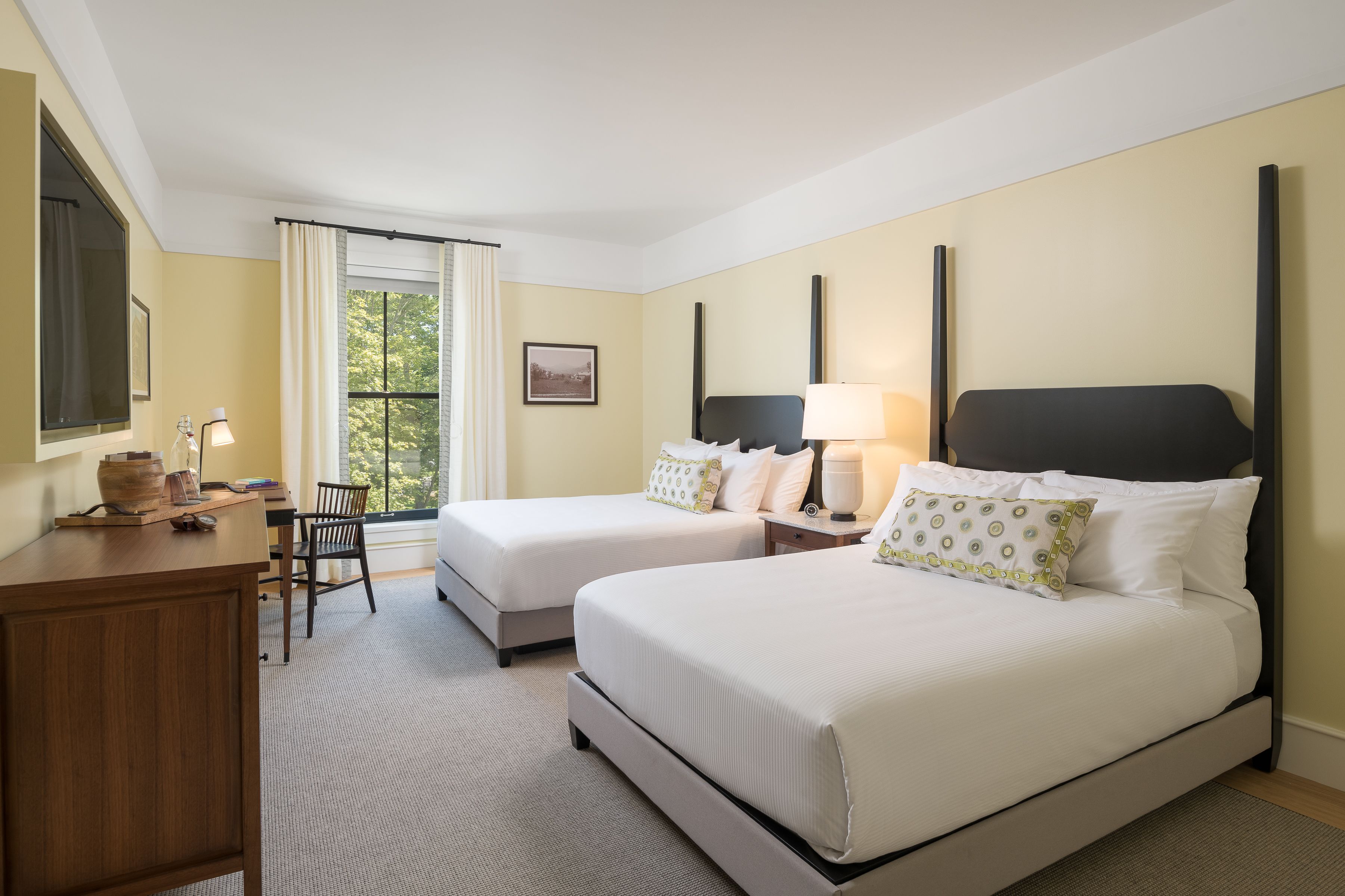 in-room safe, desk, blackout curtains, iron/ironing board