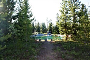 Seasonal outdoor pool