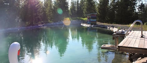 Seasonal outdoor pool