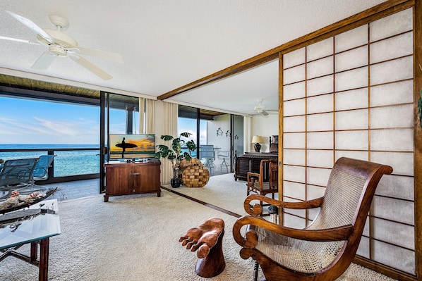 Apartment, Mehrere Betten, Meerblick (Keauhou Kona Surf & Racquet Club#3-20) | Innenbereich