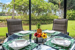 Condo, Multiple Beds (Keauhou Kona Surf & Racquet Club #6-1) | Outdoor dining