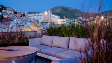 Espace banquet en plein air