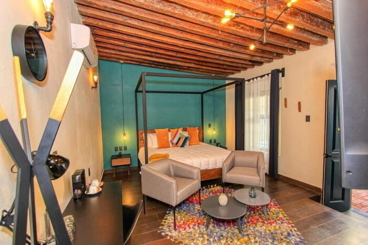 master suite (6) | premium bedding, in-room safe, desk, blackout curtains