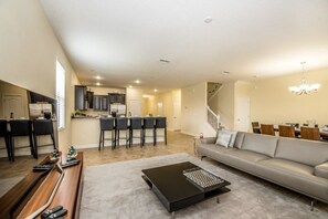 House, Multiple Beds (Amazing Champions Gate 8 Bedroom 5 Ba) | Living area | LED TV, video-game console