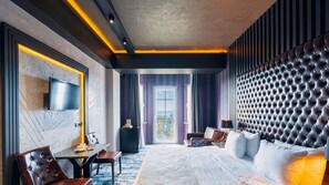 Deluxe Double or Twin Room, Sea View | Frette Italian sheets, premium bedding, down comforters - Tapis Rouge Design Boutique Hotel (Batumi)