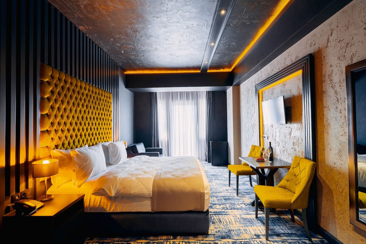 Deluxe Double or Twin Room, Sea View | Frette Italian sheets, premium bedding, down duvets, Select Comfort beds